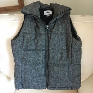 Old navy fleece lined vest.